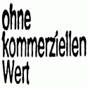 Ohne Kommerziellen Wert